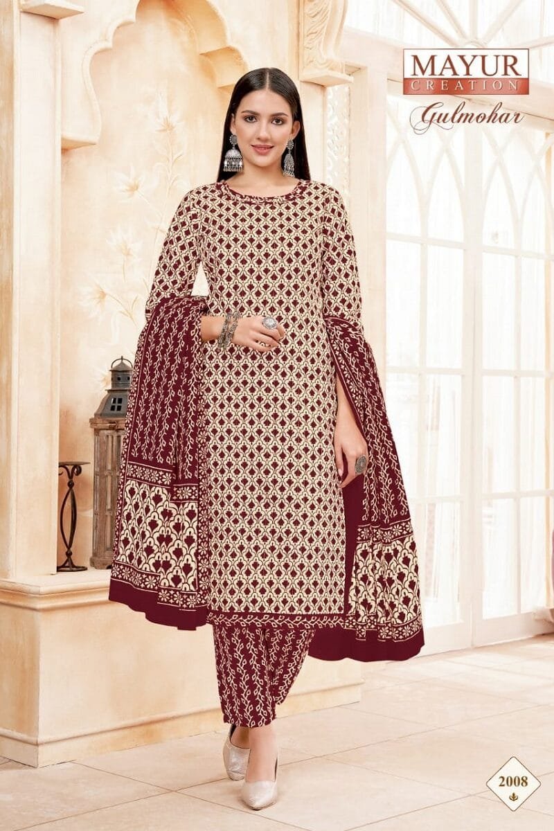 Mayur Gulmohar Vol-2 Kurti Pant With Dupatta