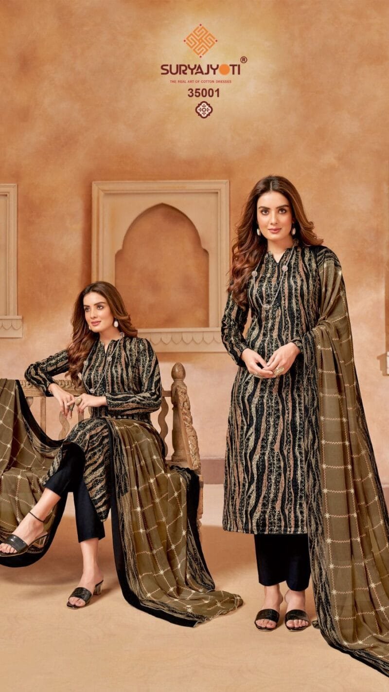 Naishaa Vol 35 Suryajyoti Wholesale Dress Material
