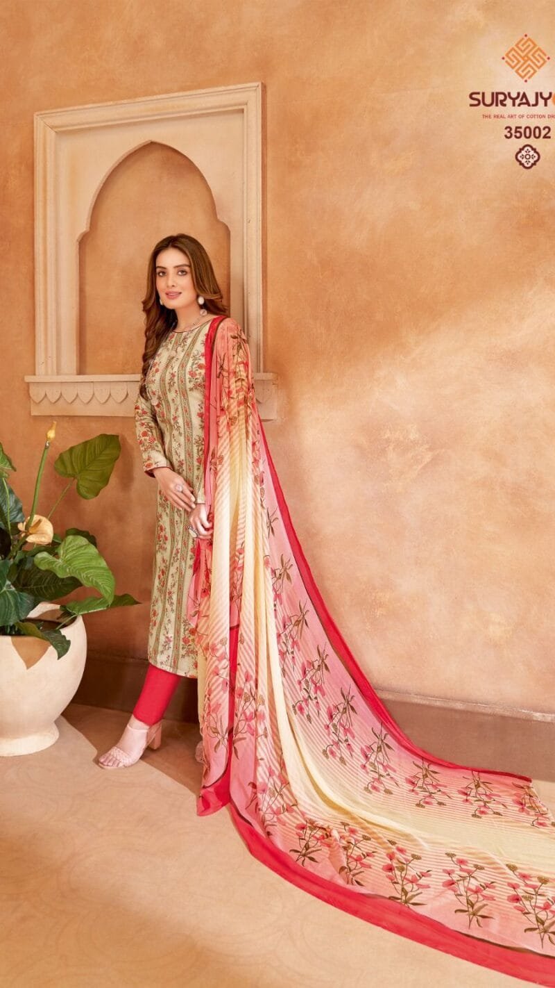 Naishaa Vol 35 Suryajyoti Wholesale Dress Material