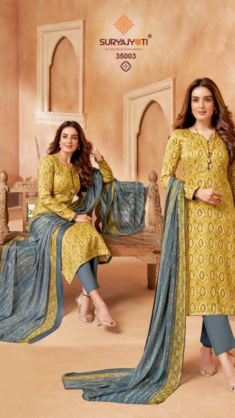 Naishaa Vol 35 Suryajyoti Wholesale Dress Material