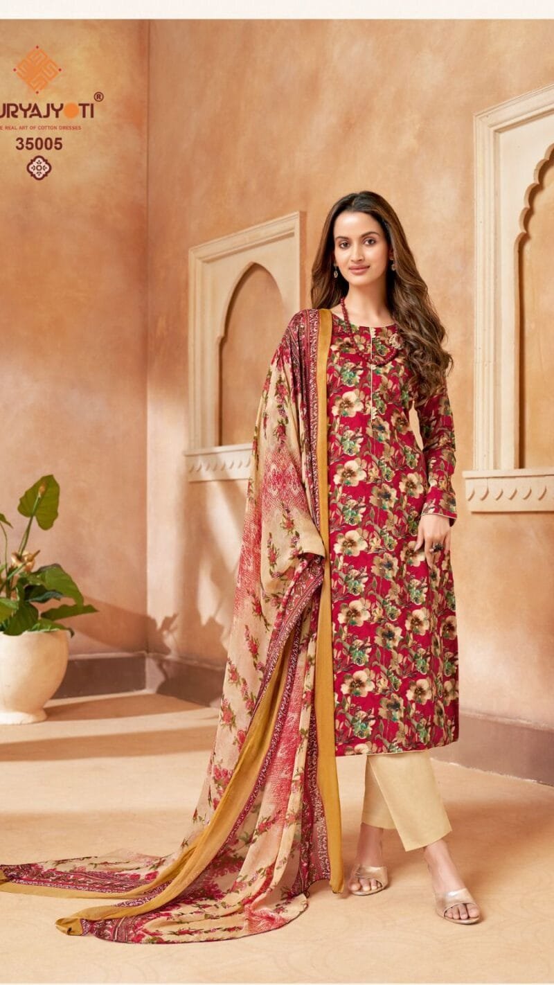 Naishaa Vol 35 Suryajyoti Wholesale Dress Material