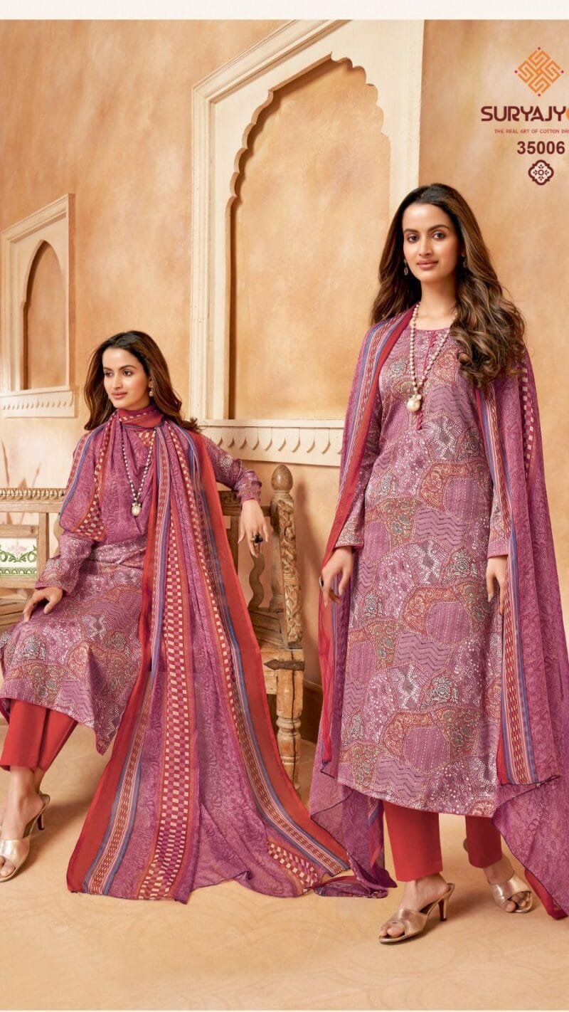 Naishaa Vol 35 Suryajyoti Wholesale Dress Material