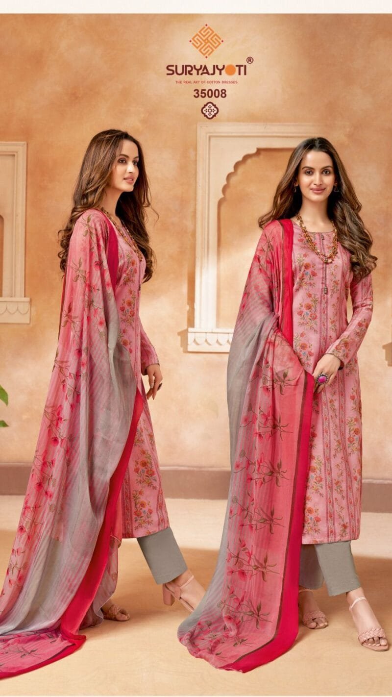 Naishaa Vol 35 Suryajyoti Wholesale Dress Material