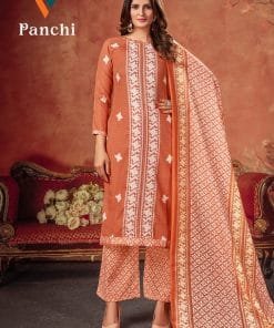 Panchi Vol 1 Vandana Creation Road Print Designs With Sequence Work