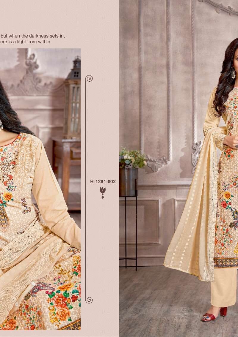 Pari Harshit Fashion Pure Cotton Chiffli Designer Print Suits