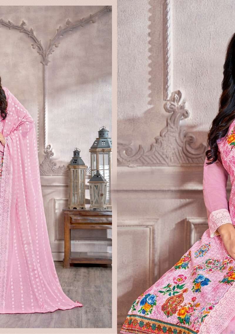Pari Harshit Fashion Pure Cotton Chiffli Designer Print Suits