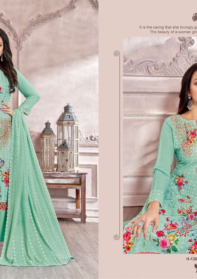 Pari Harshit Fashion Pure Cotton Chiffli Designer Print Suits