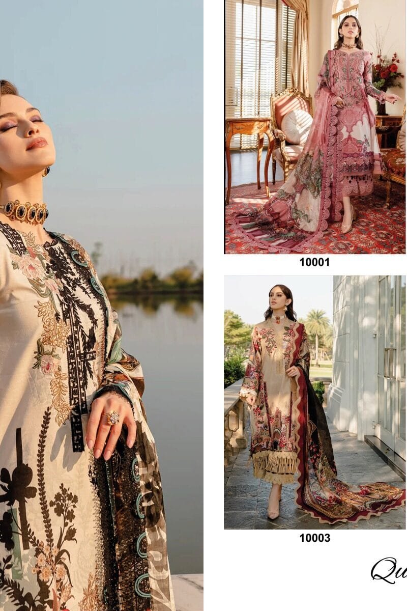 Queen Court Vol 1 Shraddha Designer Pakistani Salwar Suits