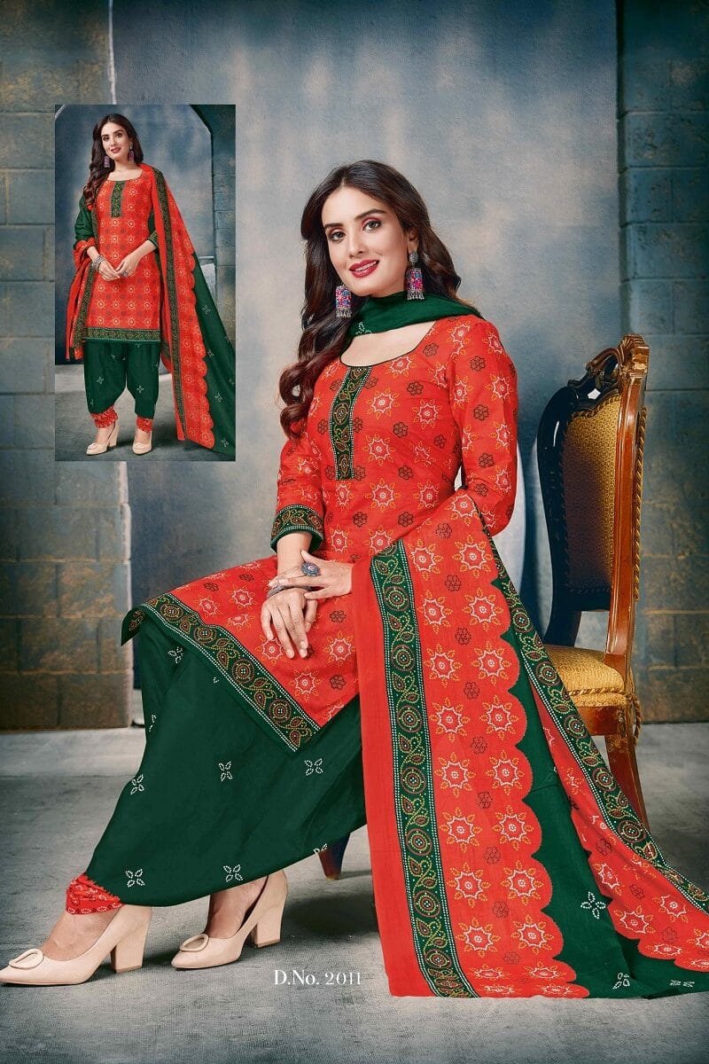 SC Bandhani Special Vol 2 Wholesale Cotton Dress Material