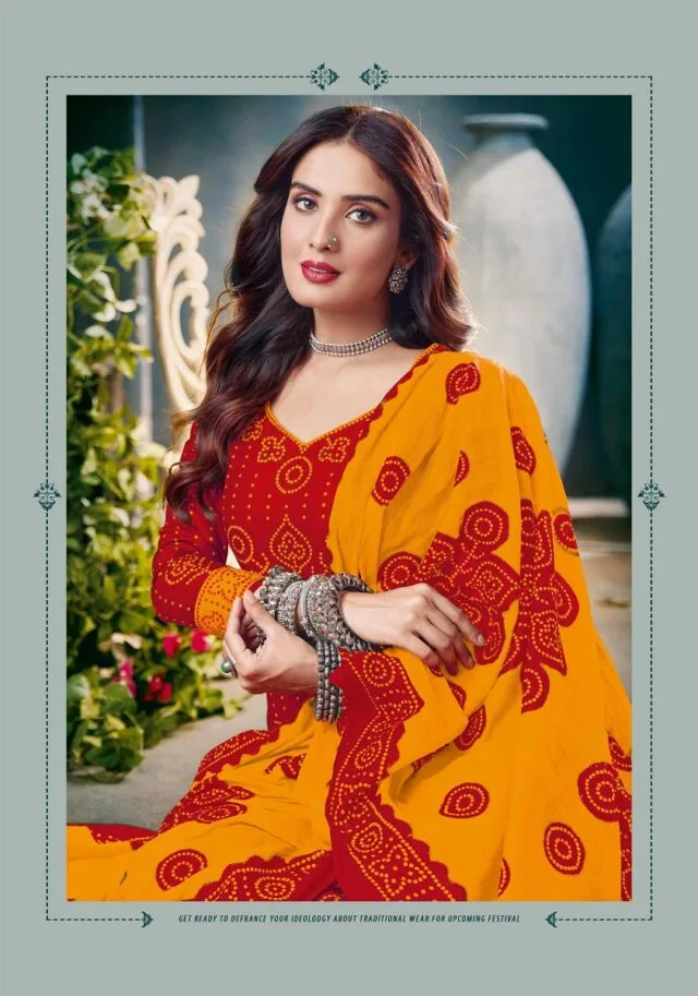 SC Bandhani Special Vol 2 Wholesale Cotton Dress Material