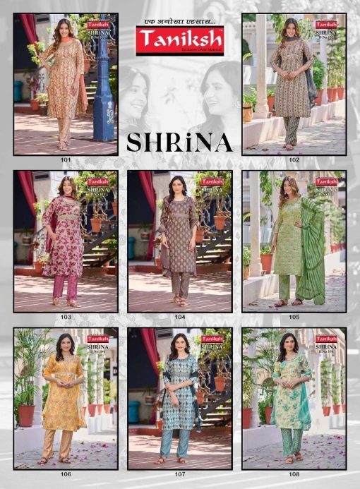 Shrina Vol 1 Taniksh Wholesale Readymade Collection