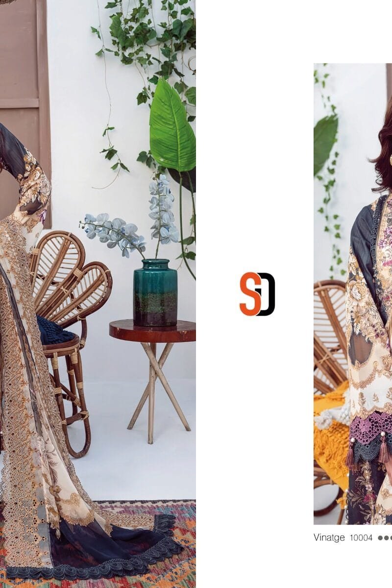 Vintag Vol 10 Shraddha Designer Wholesale Pakistani Salwar Suits