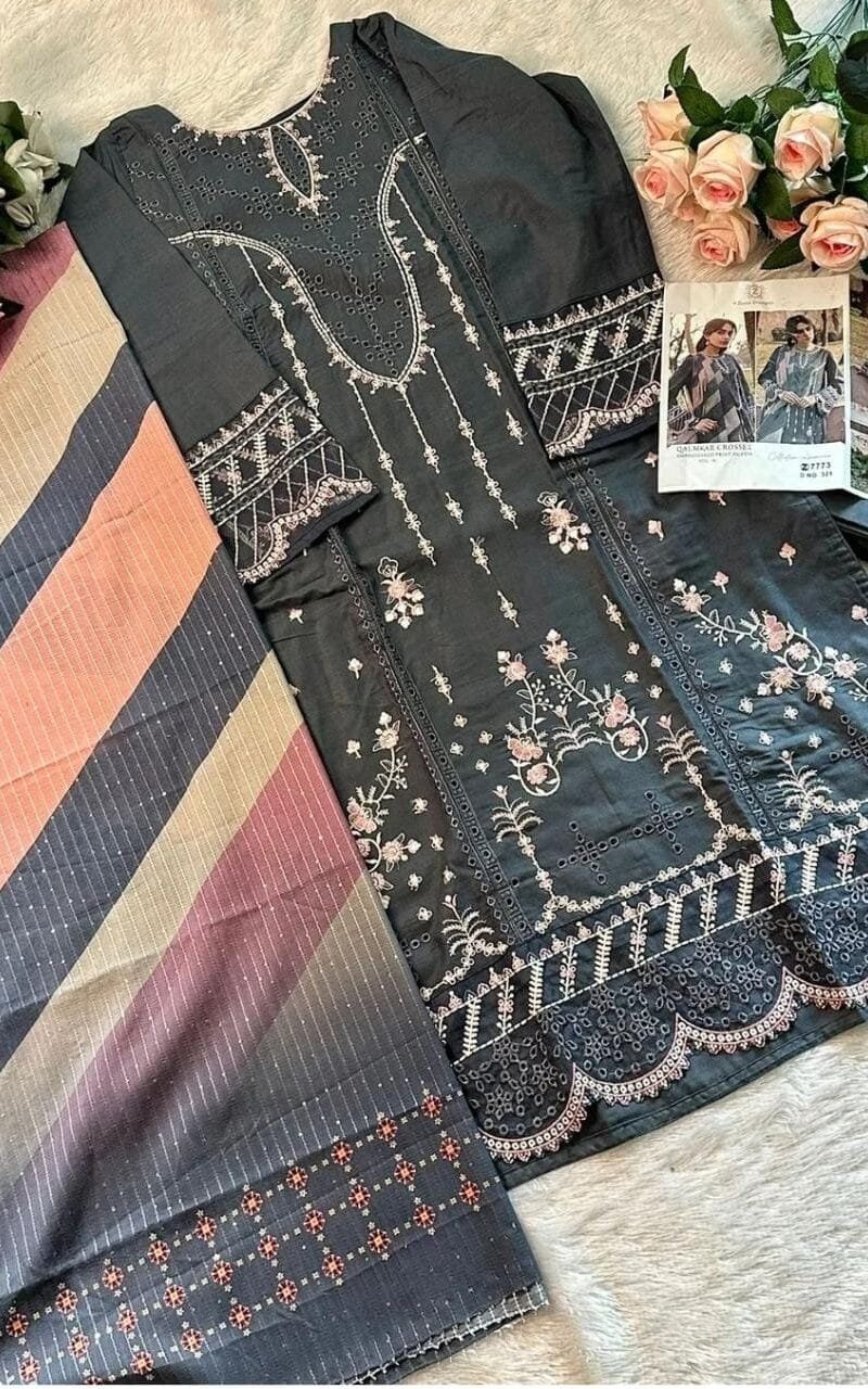 Ziaaz Designs 321 Semi Stitched Colours Pakistani Salwar Suits