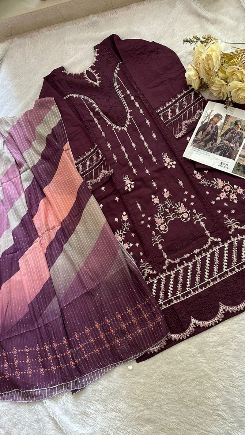 Ziaaz Designs 321 Semi Stitched Colours Pakistani Salwar Suits