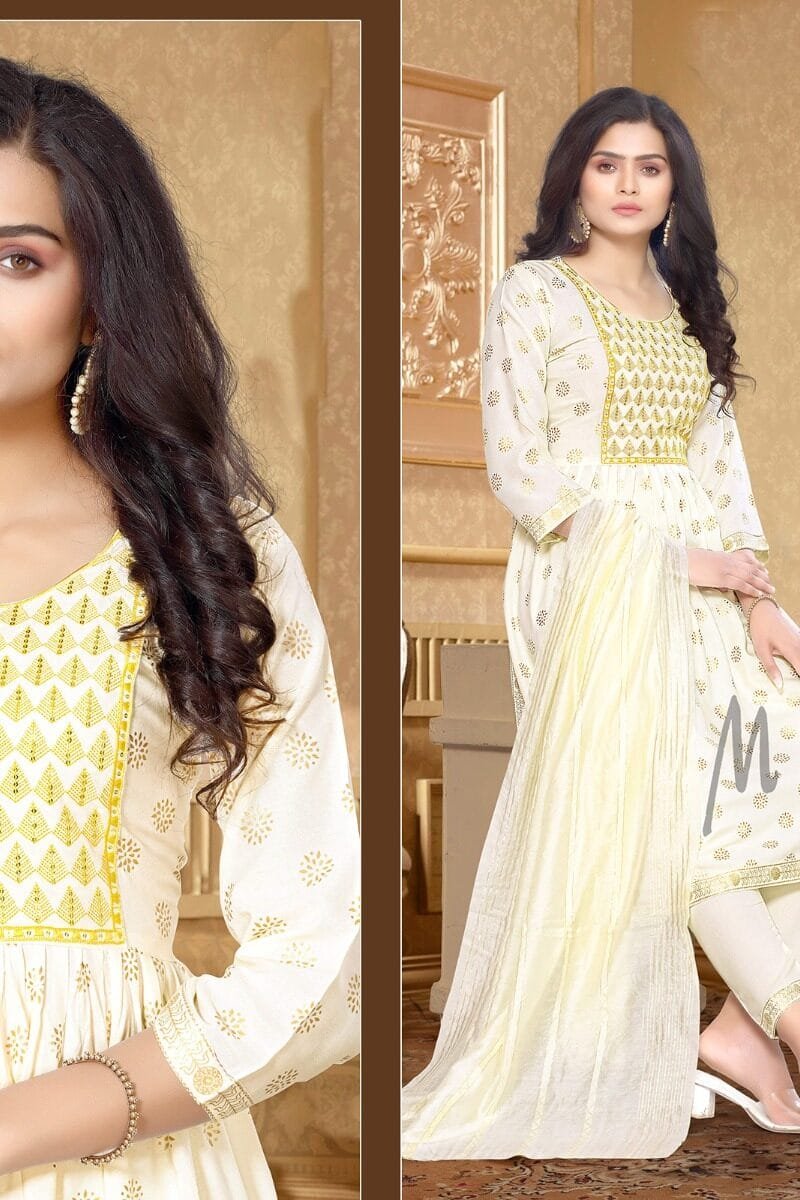 Aakruti Master Sequence Work Kurti with Bottom & Dupatta