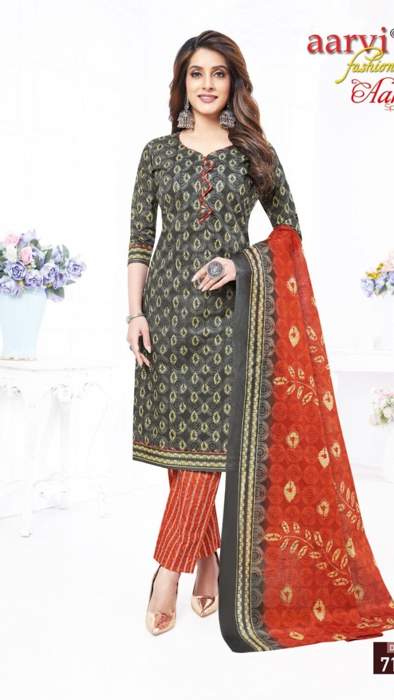 Aarvi Special Vol 19 Aarvi Fashion Wholesale Cotton Dress Material