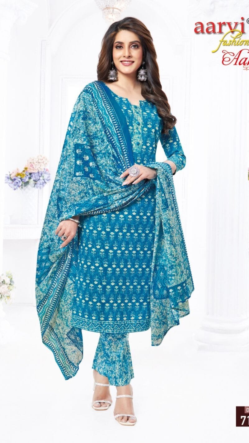 Aarvi Special Vol 19 Aarvi Fashion Wholesale Cotton Dress Material