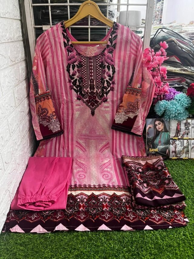Aayat Agha Noor Readymade lawn cotton collection