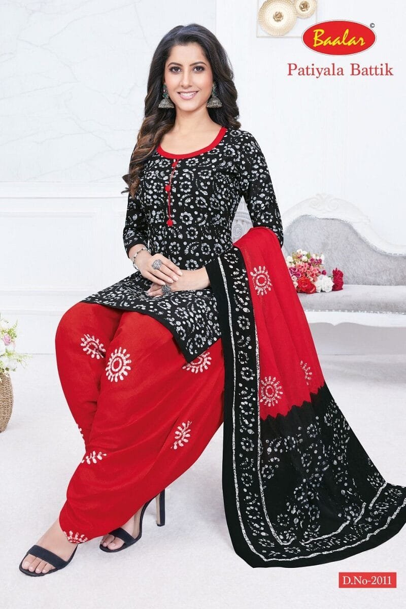 Baalar Battik Patiyala Special Vol 2 Wholesale Cotton Dress Material