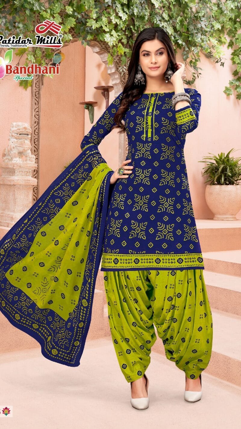 Bandhani Special Vol 32 Patidar Mills Wholesale Cotton Dress Material