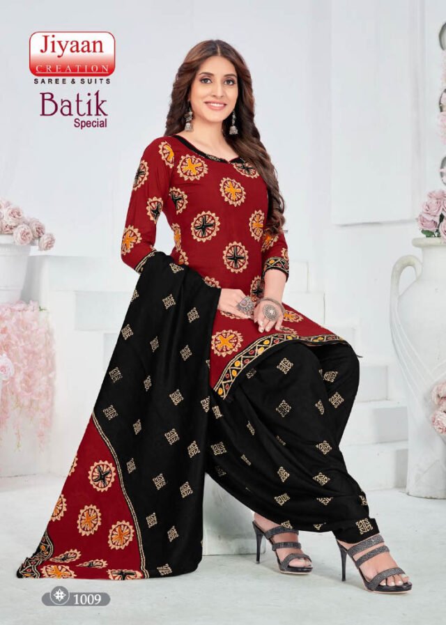 Batik Jiyaan Creation Wholesale Cotton Dress Material