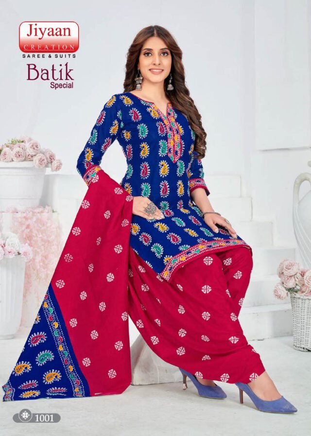 Batik Jiyaan Creation Wholesale Cotton Dress Material