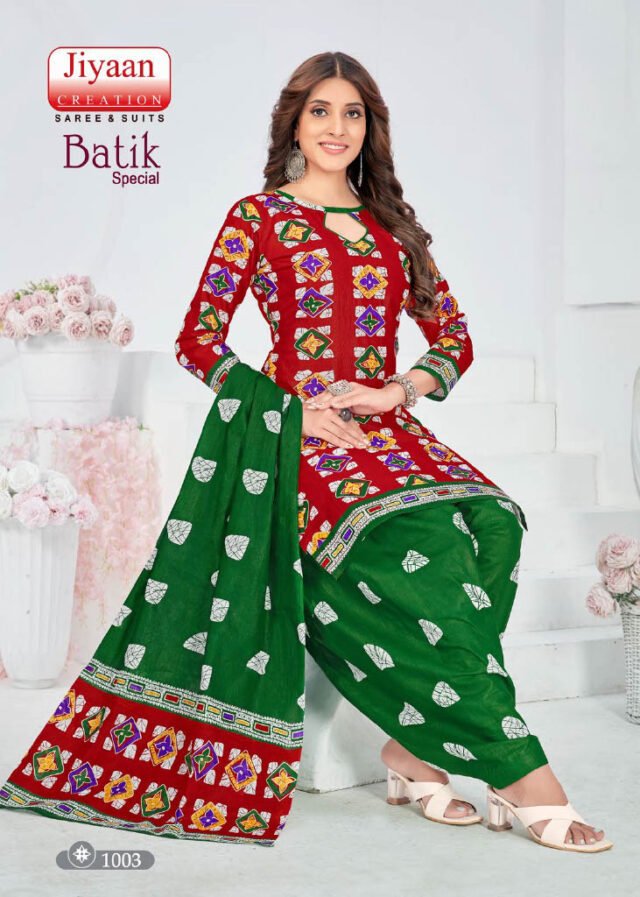 Batik Jiyaan Creation Wholesale Cotton Dress Material