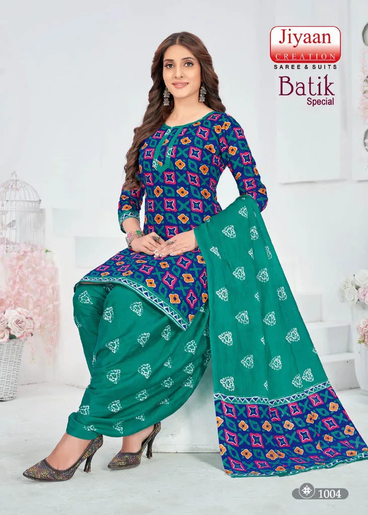 Batik Jiyaan Creation Wholesale Cotton Dress Material