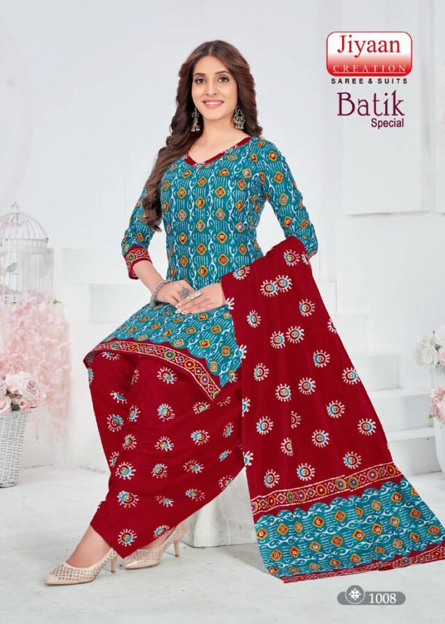 Batik Jiyaan Creation Wholesale Cotton Dress Material