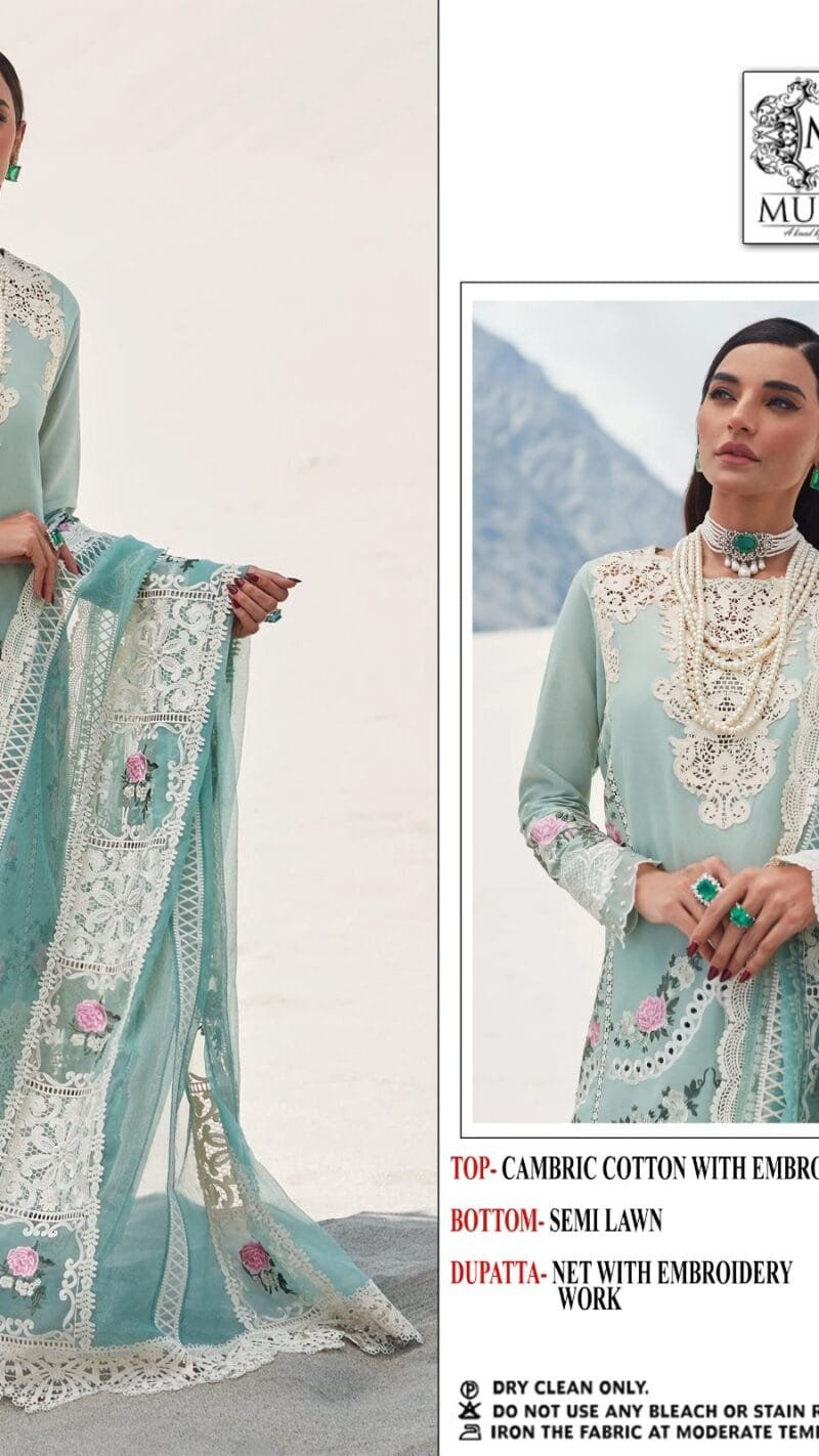 Chikan Work Pakistani Suits Mushq Sharaddha