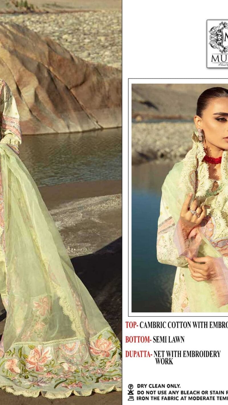 Chikan Work Pakistani Suits Mushq Sharaddha