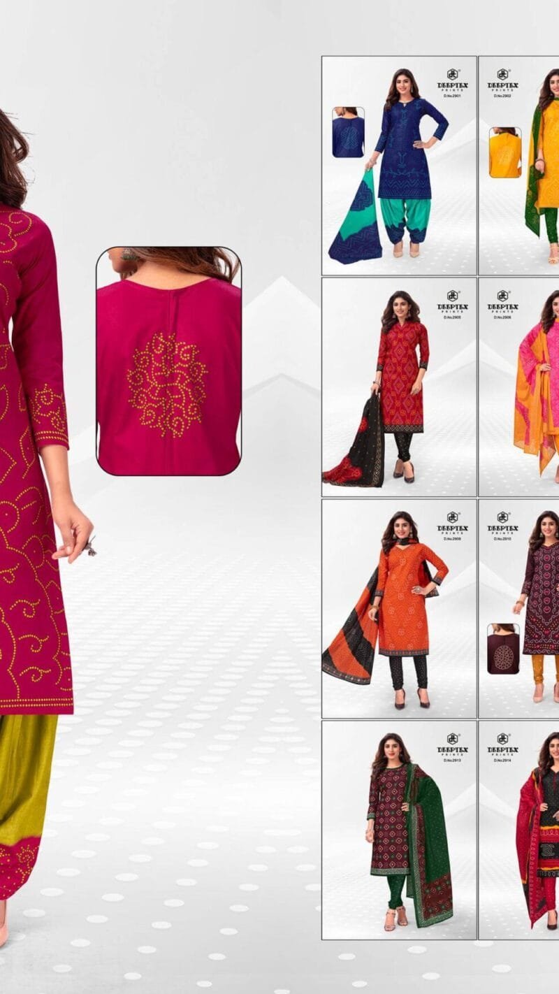 Classic Chunari Vol 29 Deeptex Wholesale Cotton Dress Material