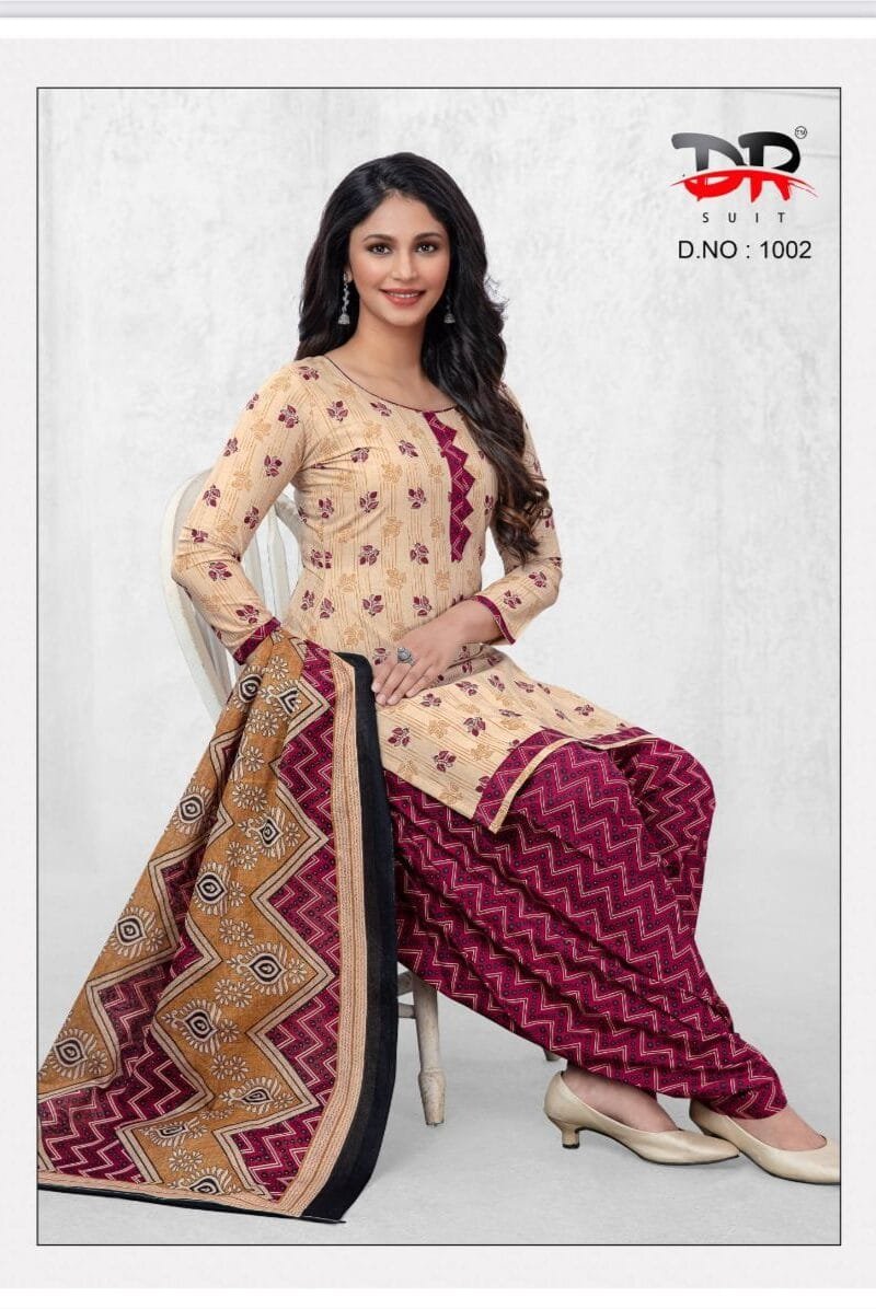DR Ammi Jaan Wholesale Cotton Dress Material