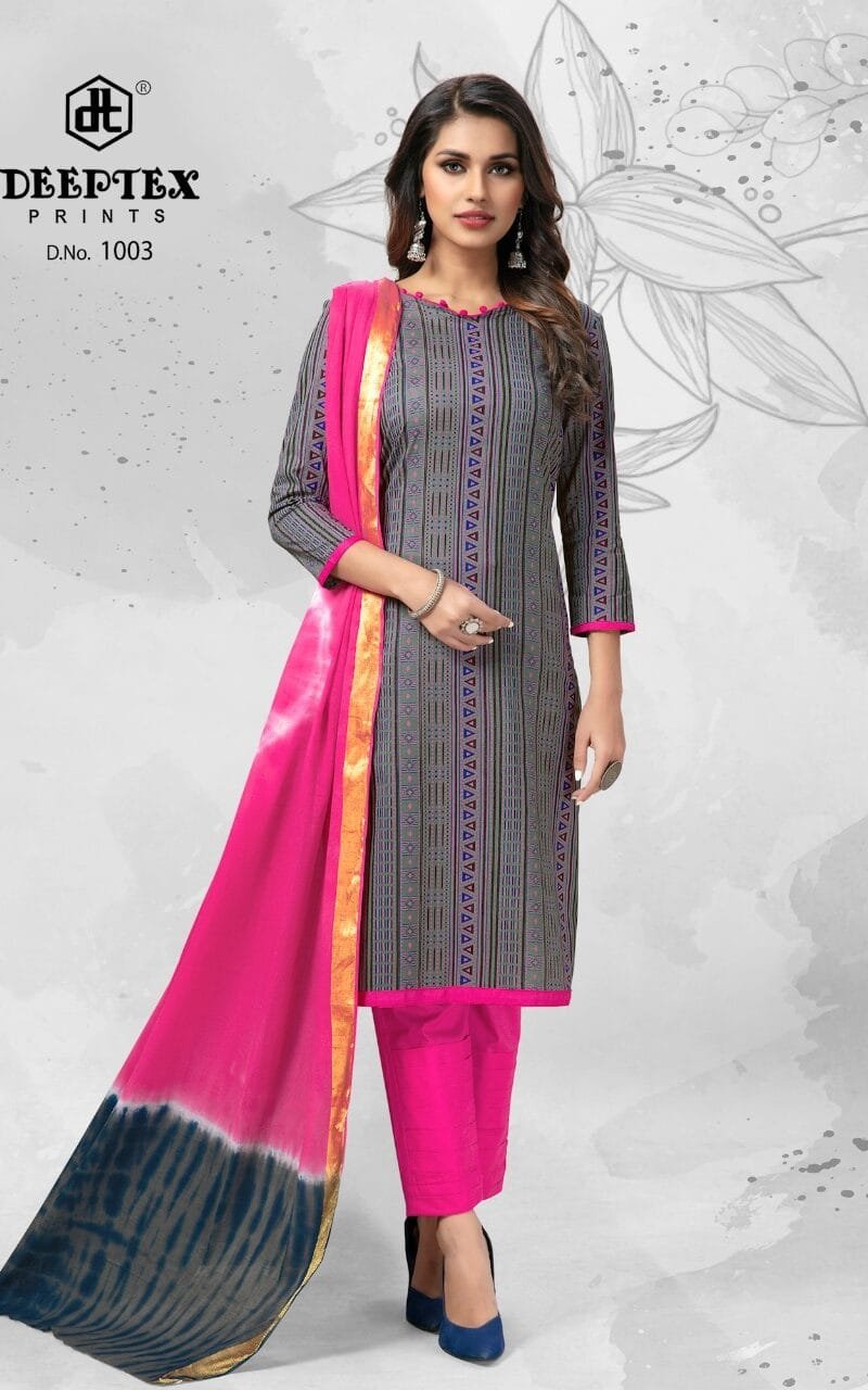 Deeptex Tradition Vol 10 Wholesale Cotton Dress Material