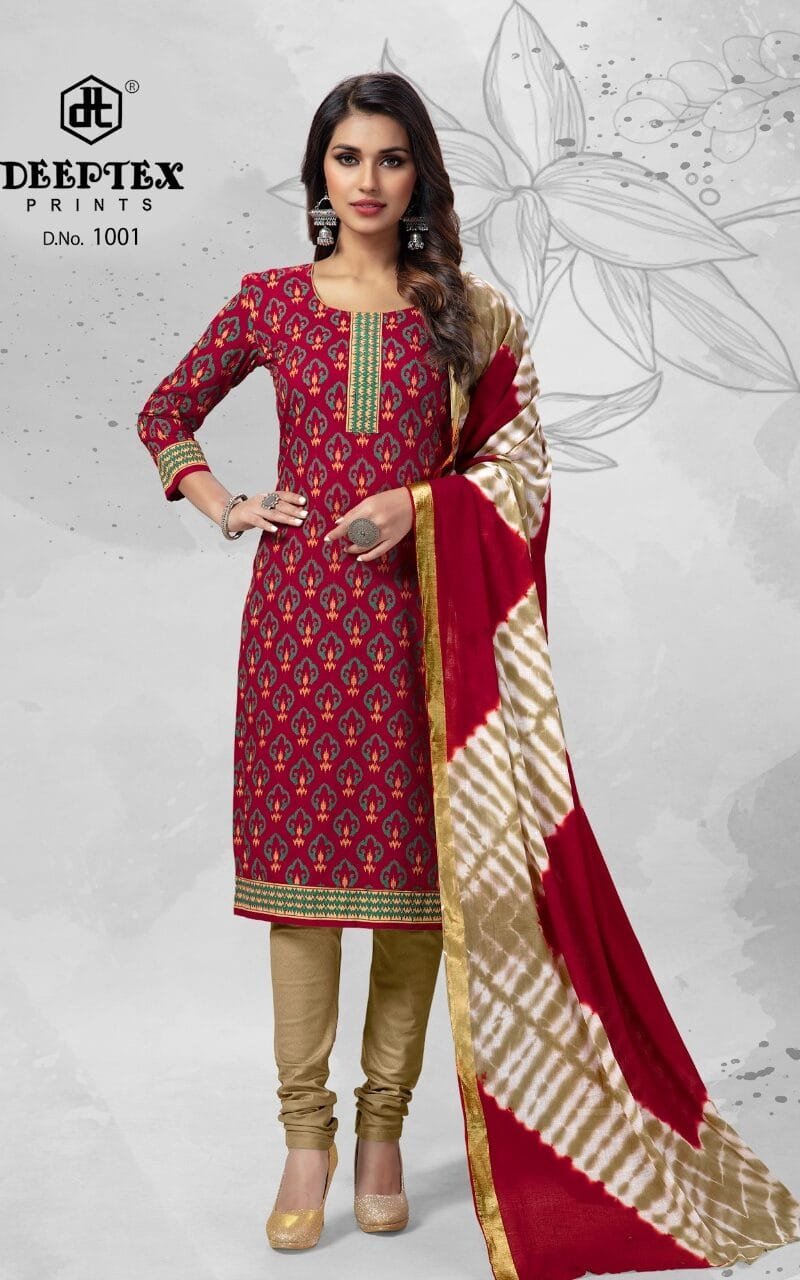 Deeptex Tradition Vol 10 Wholesale Cotton Dress Material