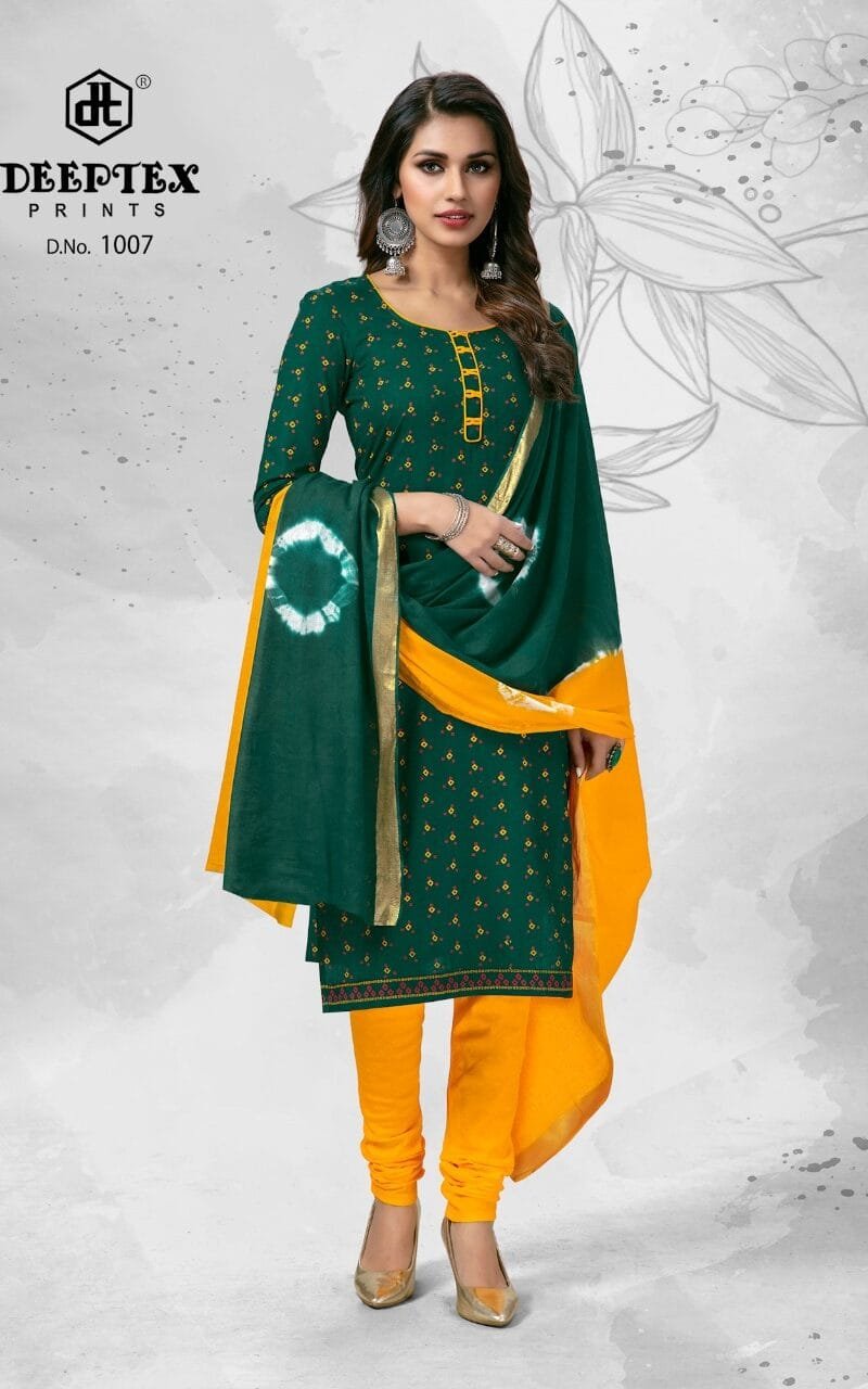 Deeptex Tradition Vol 10 Wholesale Cotton Dress Material