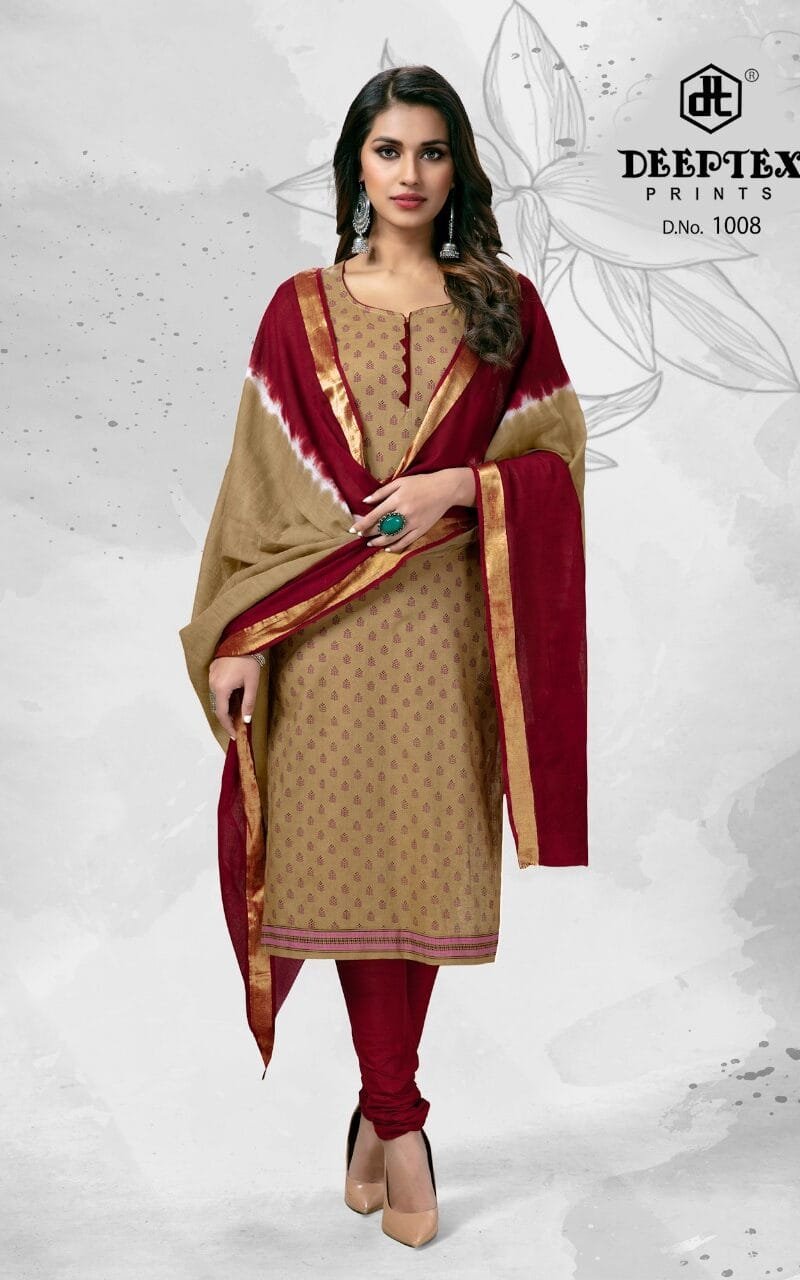 Deeptex Tradition Vol 10 Wholesale Cotton Dress Material