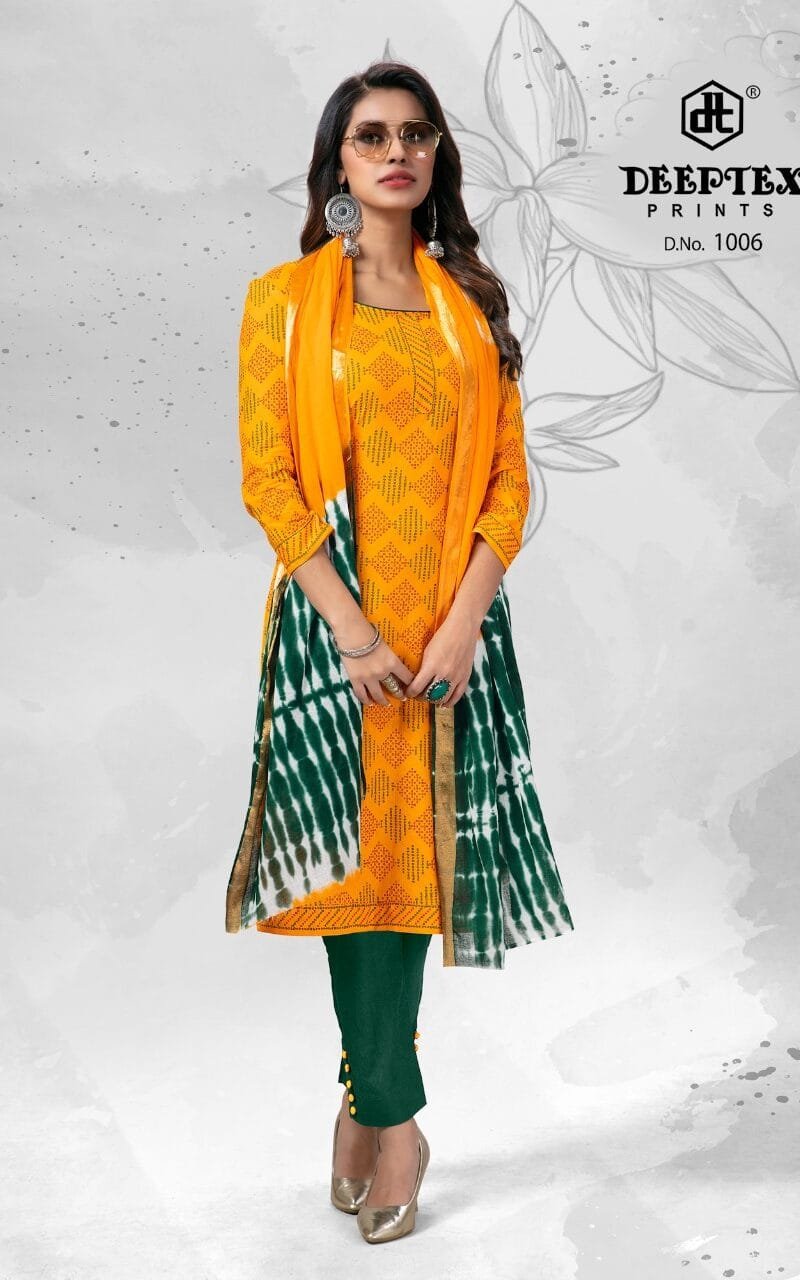 Deeptex Tradition Vol 10 Wholesale Cotton Dress Material