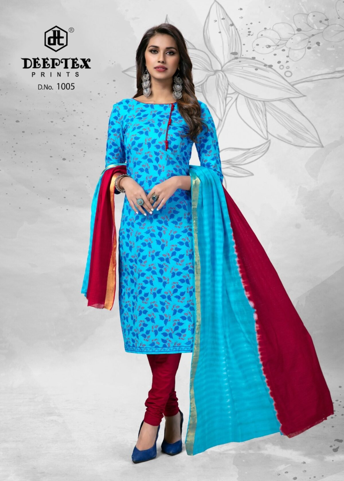 Deeptex vol 80 cotton dress material wholesale in jetpur