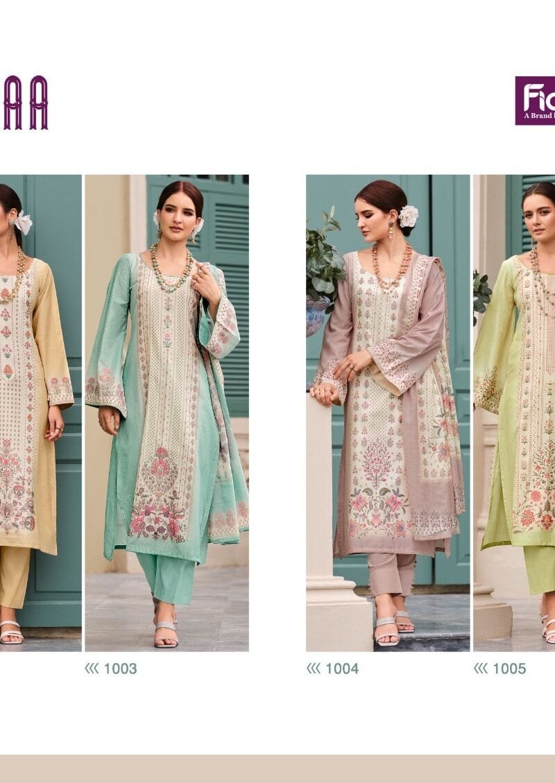 Fizaa Fida Linen Cotton Wholesale Salwar Kameez