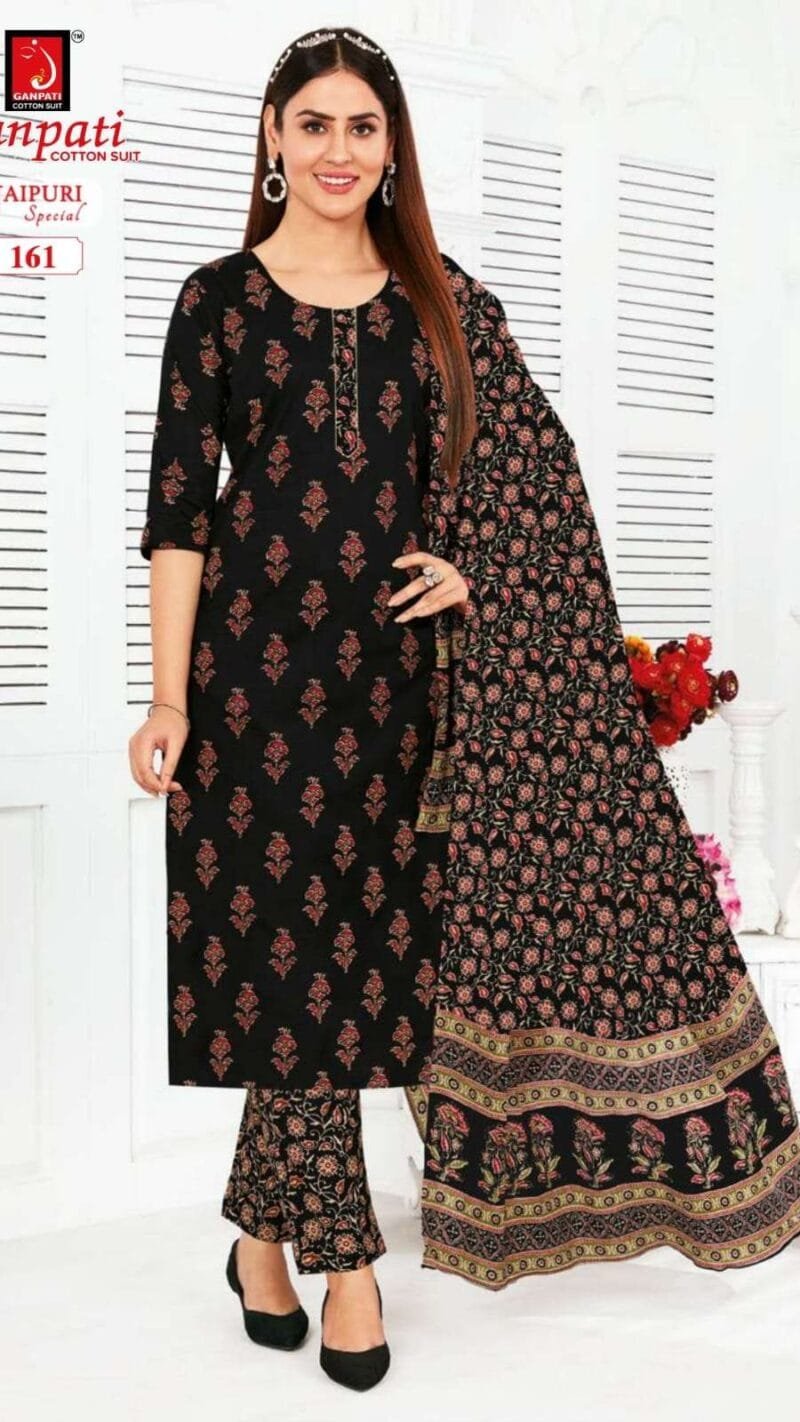 Ganpati Jaipuri Special Vol 5 Wholesale Cotton Dress Material