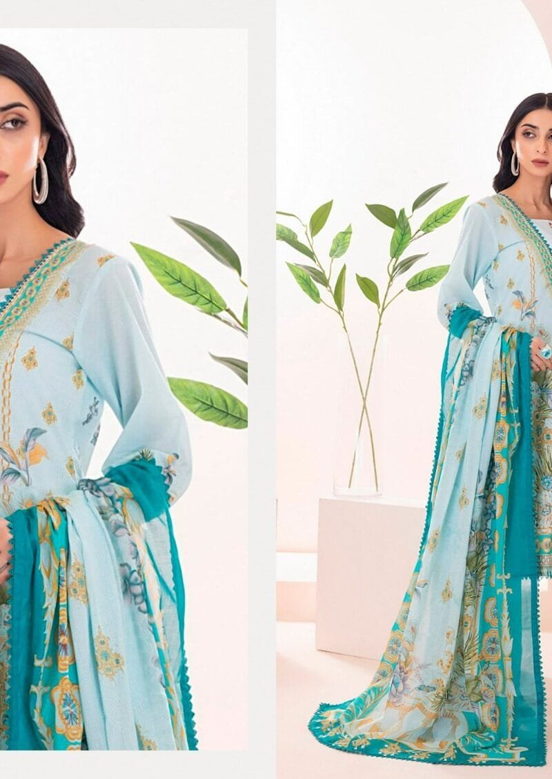 Gulvez Safeena Vol 2 Wholesale Cotton Dress Material