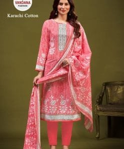Karachi Cotton Vol 9 Vandana Fashion Wholesale Cotton Dress Material
