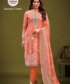 Karachi Cotton Vol 9 Vandana Fashion Wholesale Cotton Dress Material