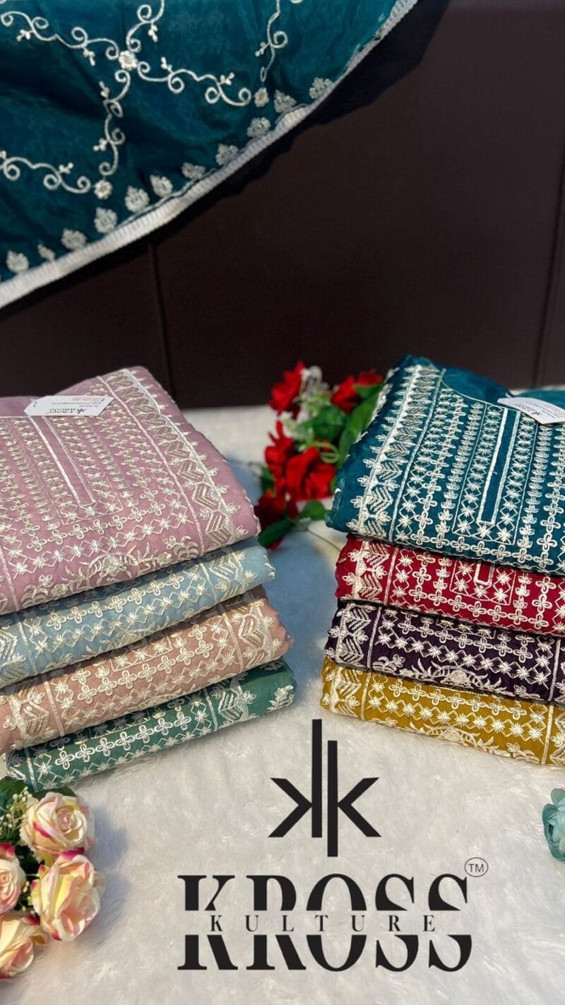 Kross Kulture D.No Kk 21 Wholesale Pakistani Salwar Suits