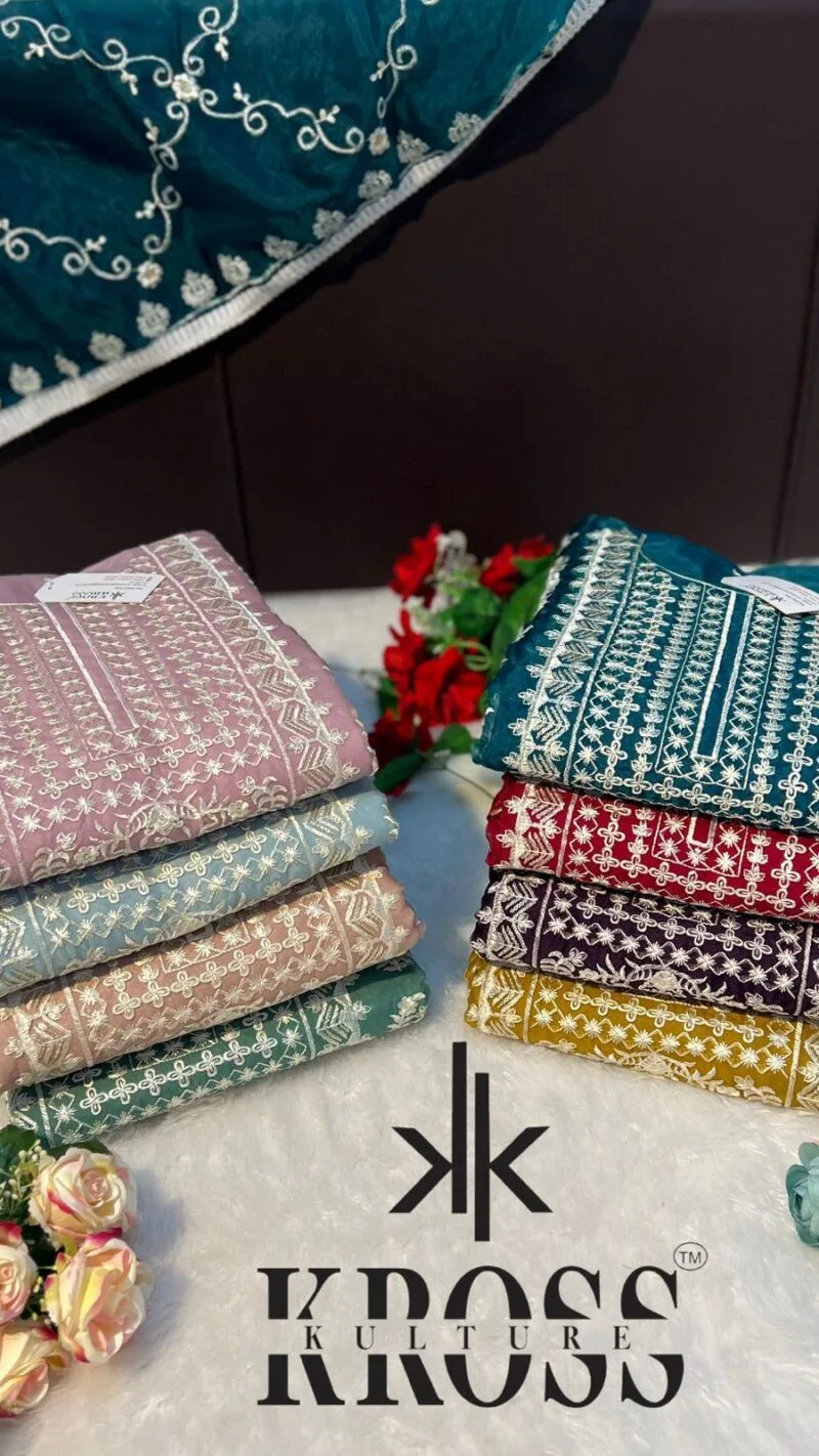 Kross Kulture D.No Kk 21 Wholesale Pakistani Salwar Suits
