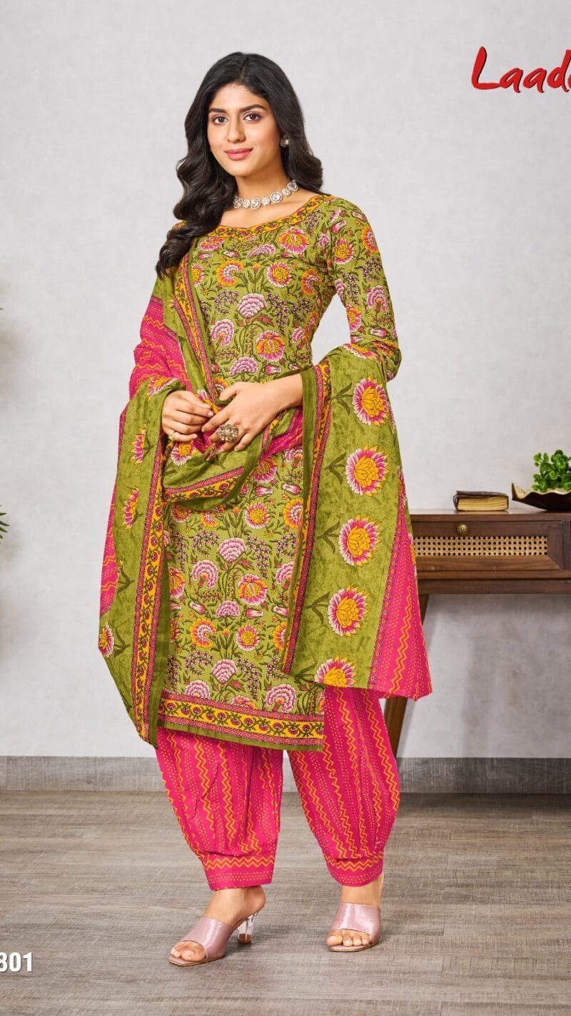 Laado Vol 68 Wholesale Cotton Dress Material