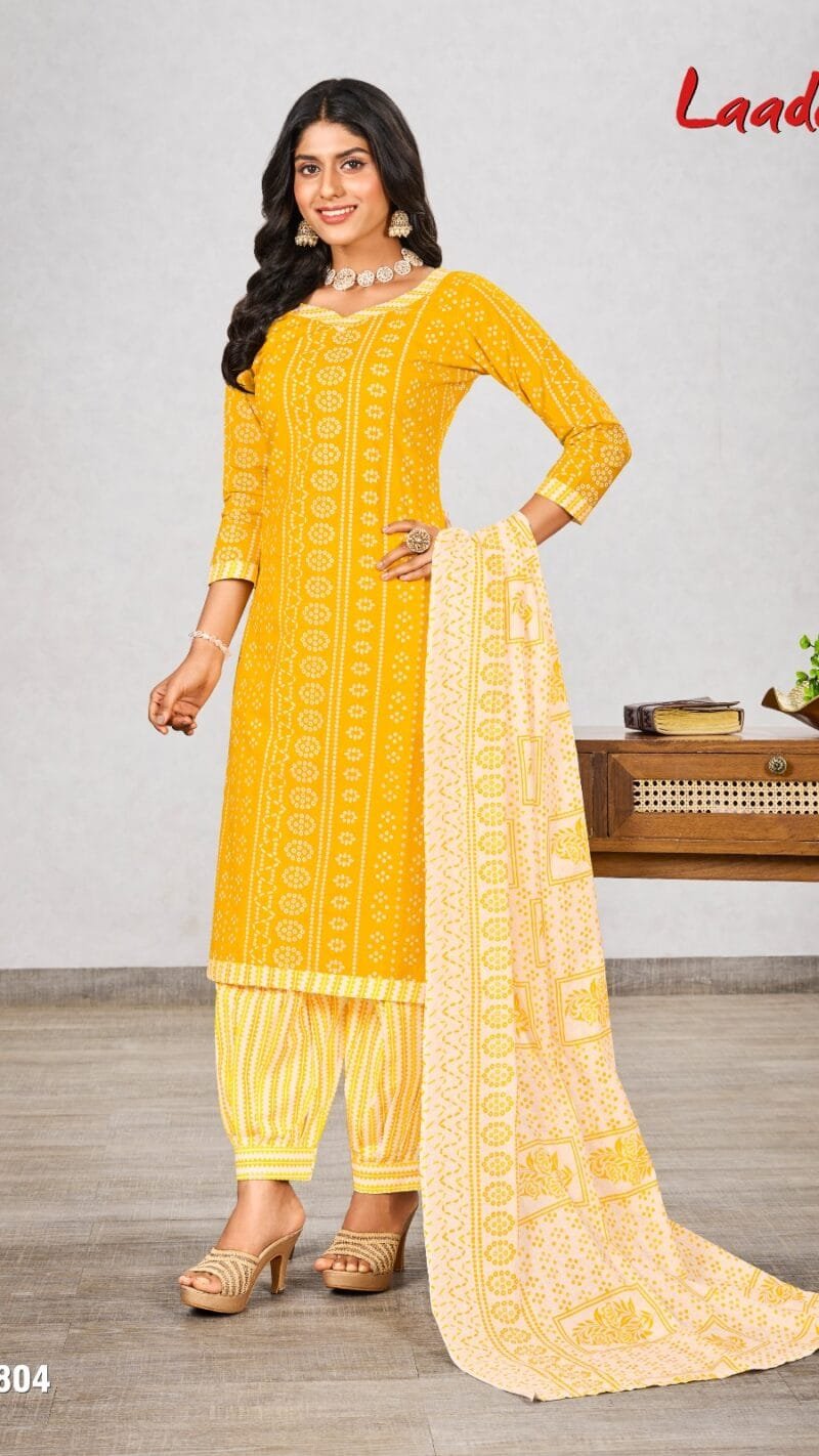 Laado Vol 68 Wholesale Cotton Dress Material