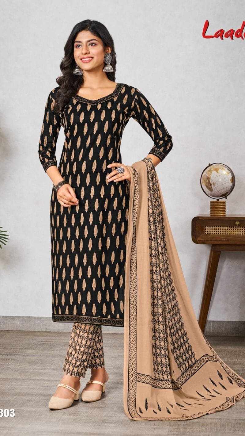 Laado Vol 68 Wholesale Cotton Dress Material