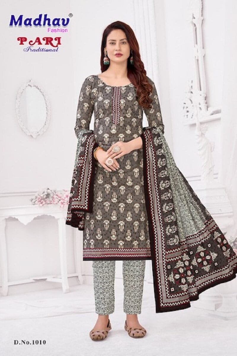 Madhav Pari Tradition Vol 1 Wholesale Cotton Dress Material